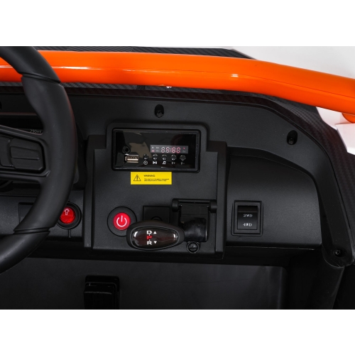 Pojazd Elektryczny RACING Road 2000 4x120W – Biały JL218.BIA